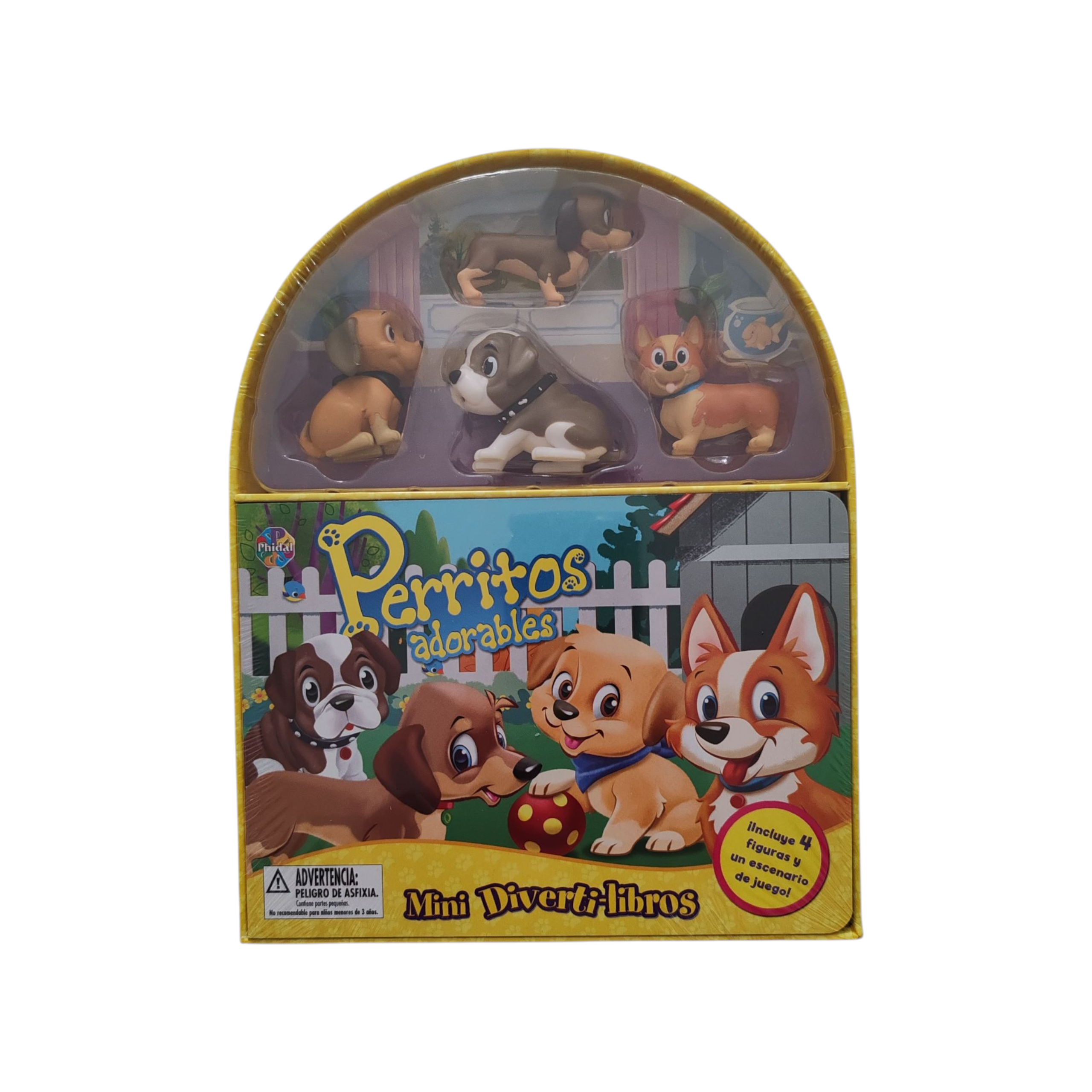 PERRITOS ADORABLES - Mini Diverti-libros