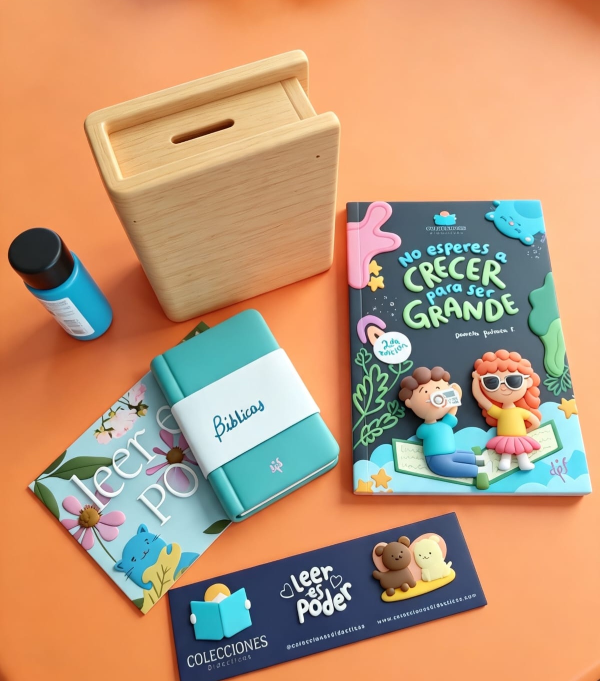 KIT NO ESPERES A CRECER más afirmaciones
