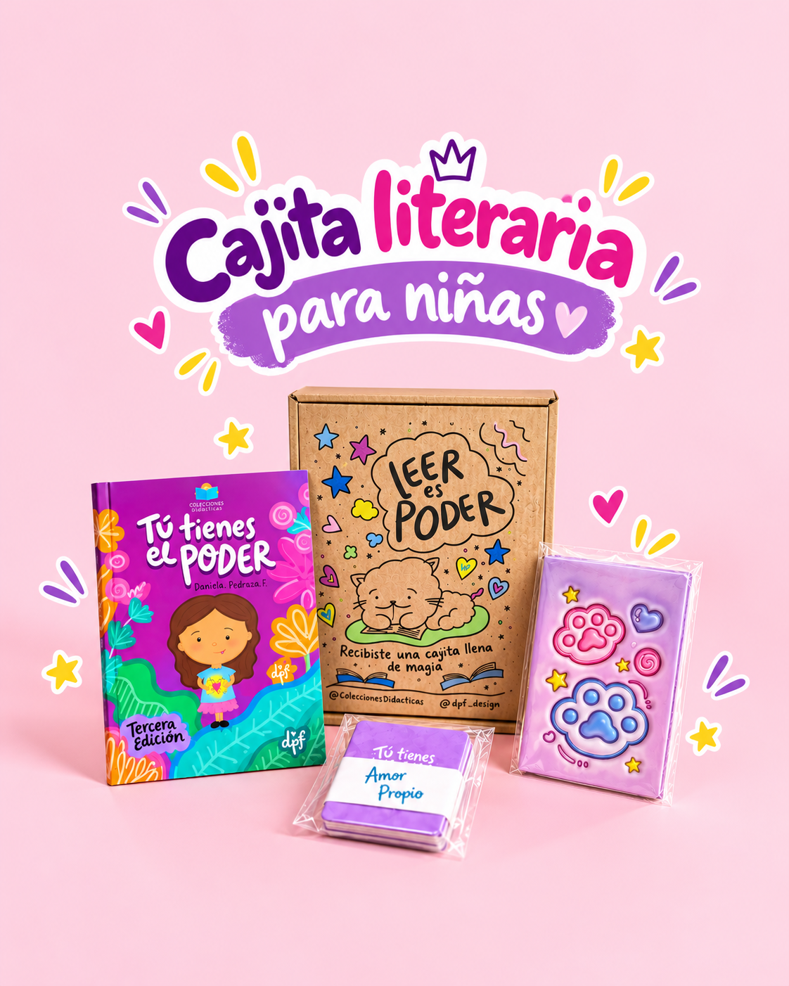 15 - Cajita literaria para niñas